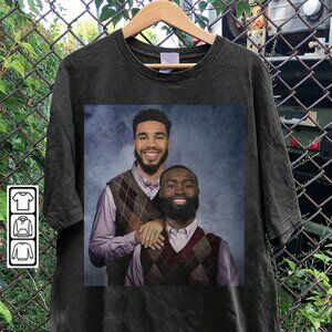 Jayson Tatum Jaylen Brown Shirt, Basketball Step Bros, Funny Gift Basketball 90s